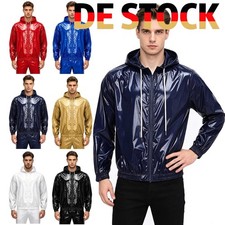 Herren Regenjacke Fahrradjacke Wasserdicht Regenmantel Erwachsene Regernschutz Herren-Regenmantel price