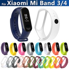 Armband für Xiaomi Mi Band 3 / 4 Fitness Tracker Smartwatch Ersatz Sport Silikon Smartwatch Zubehör price