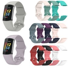 Ersatz Armband für Fitbit Charge 5 & 6 Fitness Sport Tracker Smartwatch Silikon Smartwatch Zubehör price