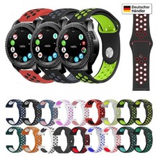Sport Silikon Armband für Samsung Huawei Amazfit Garmin SmartWatch 20mm/22mm Smartwatch Zubehör price