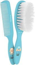 Neugeborenes Baby Kamm & Bürste Set - extra weiche Borsten, ideal für Babypflege, 'Minic Baby-Care Set price