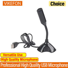 USB microphone for PC, computer, desktop, laptop, stand microphone, gaming, stre Studio Microphone price