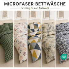 Sommer Bettwäsche 135x200 Mikrofaser Atmungsaktive Bettbezug & Kissenbezug 80x80 Bettwäsche-Set price