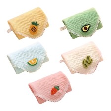 Baby Towel Bib Square Handkerchief Feeding Bib Burp Cloth Nursery Room Supply Feeding Bib price