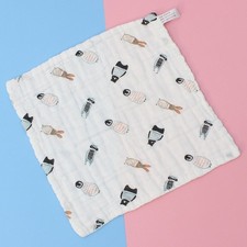 Quick Dry Drooling Bib Cotton Baby Feeding Accessory For 0-2 Year Skin Safety Feeding Bib price