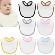 Water Proofing Baby Bib Cotton Absorbent Feeding Bib Burp Cloth for Infants Feeding Bib price