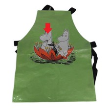 Moomin Schürze Kinderbekleidung Bastelschürze MO625BH Grün Pflegeleicht Schutz Feeding Bib price