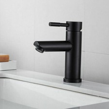 Waschtischarmatur schwarz Einhebelmischer modern Badezimmer Wasserhahn matt  DHL Inline Faucet price