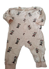 Nr.99 Baby Mädchen Pyjama Schlafanzug Minnie Mouse Rosa gr.50/56 Baby-Pyjama price