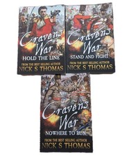 Cravens War Book Bundle Hold The Line Stand And Fight  Nowhere To Run Buch Holder / Stand price