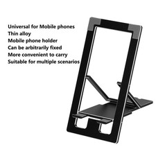 Adjustable Mobile Phone Stand For Desk Foldable Desktop Phone Holder Tablet SET Buch Holder / Stand price