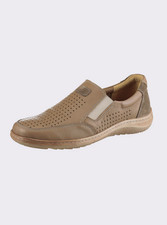 531713 airsoft comfort + Herren Slipper Schuhe Leder NEU Gr. 40 - 46 camel braun Herren-Slippers price