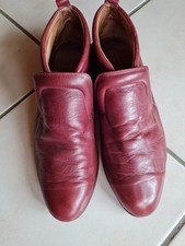 Herren Slipper, rotbraun, Gr. 44, Leder Herren-Slippers price