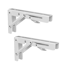 Klappregalwinkel 2 Stück Schwerlast klappbar Regalträger Metall Wand Berg Badezimmer-Shelf price