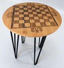 Beistelltisch Couchtisch Schach-/Schreibtisch Lasergravur Side Table price