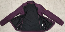 IGUANA Fleece Jacke Windstopper Gr. 40 M-L Outdoor tolles LILA Zipper 2 Taschen Windstopper & Fleece price