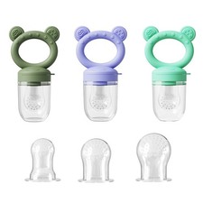 1 Set Silicone Fruit And Vegetable Feeder Infants Food Grade Feeding Pacifier Feeding Set price