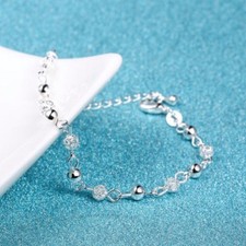 Fußkettchen Fußkette Kette Edelkette SILBER "ROYAL" -Modeschmuck sehr EDEL NEU Fußkettchen price