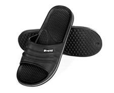 Herren Badelatschen Duschlatschen Badeschuhe Hauschuhe Pantoletten Badeschlappen Outdoor Sandals price