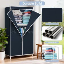 Kleiderschrank Stoffschrank Faltschrank Garderobenschrank Faltbar Tragbarer NEU Schrank price