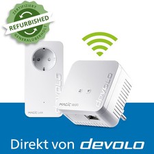 devolo Magic 1 WiFi mini Powerline 1200 Mbps Mesh WLAN Verstärker 2x Adapter Powerline Adapter price