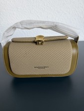 Green Textured Top Handle Clutch Handbag Gold Turn Lock Evening Shoulder Bag Evening Tasche price