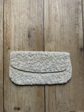 Aufwendige Clutch mit Handperlen Umschlag - Hochzeit/Party/Abend Evening Tasche price