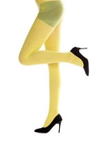 Strumpfhose Pantyhose Damenkostüm Karneval Halloween dehnbar gelb SM WZ-012LY Pantyhose price