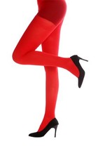 Strumpfhose Pantyhose Damenkostüm Karneval Halloween rot S/M WZ-012R Pantyhose price