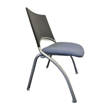 Bürostuhl Konferenz Warten Empfang Besucher stapelbar stapelbar grau blau Büro-Visitor Chair price