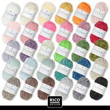 Rico Design 25 g Ricorumi Nilli Nilli Chenillegarn Wolle Amigurumi 30 Farben Chenille price