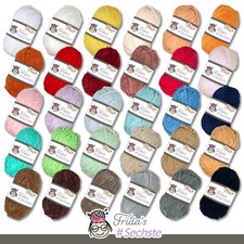 Frida‘s 50 g #Sechste Baby-Chenillegarn Stricken Häkeln Wolle samtig 30 Farben Chenille price