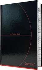 A5 Hardcover A-Z Index Notizbuch liniertes Buch 192 Seiten Schule College Notizbücher Hardcover Notebook price