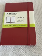 MOLESKINE 'Pocket' Hardcover 9x14cm EINFARBIG Notizbuch in rot Hardcover Notebook price