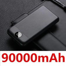 Powerbank 90000mAh Typ C Micro USB Tragbarer Externer Akku Ladegerät iPhone Portable Charger - Power Bank price