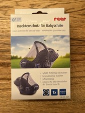 Reer Insektenschutz für Babyschale – Moskitonetz Babysitz Gruppe 0/0+ – NEU Baby-Moskitonetz price