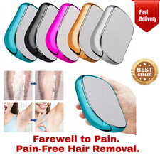 UK Schmerzlos Physikalische Haarentfernung Epilierer Entferner Kristall Körper Arm/Beine Radierer Epilators price