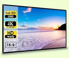 152,4 " Beamer Leinwand Projektorleinwand Faltbarer Projector Screen 16:9 4K HD Projector Screen price