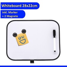 Whiteboard Pinnwand Magnettafel Schreibtafel kleine Tafel + 1 Marker + 2 Magnete Whiteboard price