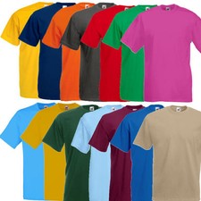 Fruit of the Loom Valueweight T-Shirt Herren T Shirt S M L XL XXL 3XL 4XL 5XL Herren-T-shirt price
