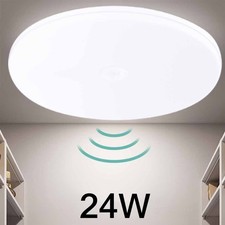 24W LED Deckenlampe mit Bewegungsmelder Sensor Deckenleuchte Flurlampe Lampe DE Babyzimmer Deckenlampe price