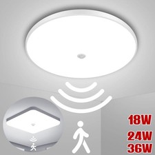 LED Deckenleuchte mit Bewegungsmelder Deckenlampe Sensor Lampe Treppenleuchte DE Babyzimmer Deckenlampe price