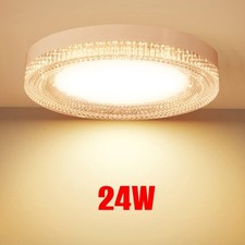 LED Deckenlampe Deckenleuchte 24W Schlafzimmer Bad Wohnzimmer Flur Küche lampe Babyzimmer Deckenlampe price