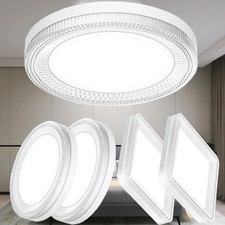 LED Deckenlampe Deckenleuchte Flach Schlafzimmer Wohnzimmer Küche Slim Bright Babyzimmer Deckenlampe price
