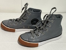 Converse All Star Chuck Taylor High Top Schuhe UK 13 Kinder Grau Leder " Unisex Children's Stiefel price