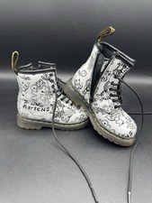 Dr Martens Kinderschuhe 8 Loch Brooklee weiß Wiggy Unisex Children's Stiefel price
