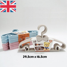 Baby Kinder Kinder Kunststoff Kleiderbügel Garderobe Wäschebügel stark Baby-Clothes Hanger price