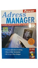 Power Adress Manager PC Software Büro Organisation Verwaltung Termine Büro-Software price
