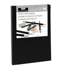 A6 Hardcover Casebound Künstler Skizzenbuch Zeichenblock 80 Blatt Royal & Langnickel Drawing Pad price