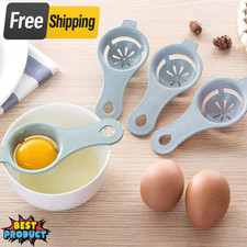3 Stück Eier Trenner Eigelb Weiß Teiler Backen Kochen Gerät Küchenwerkzeug UK Divider & Separator price